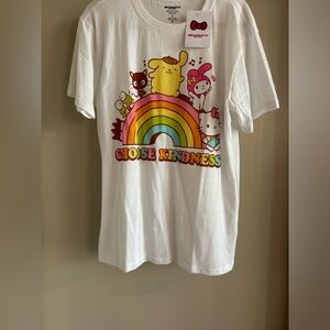 NWT Hello Kitty Choose Kindness Tee